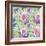 Pattern with Roses and Hellebore-Maria Rytova-Framed Giclee Print