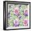 Pattern with Roses and Hellebore-Maria Rytova-Framed Giclee Print