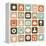 Pattern With Social Media Icons-venimo-Framed Stretched Canvas