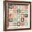 Pattern With Social Media Icons-venimo-Framed Art Print