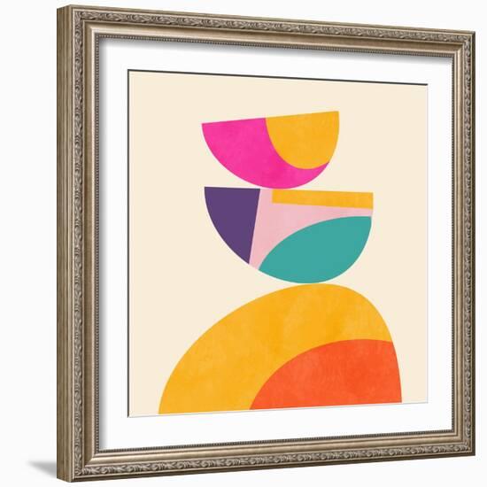 Pattern3 mid Bunt 4-Ana Rut Bre-Framed Photographic Print