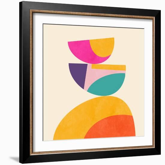 Pattern3 mid Bunt 4-Ana Rut Bre-Framed Photographic Print