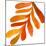 Pattern6    leaf, fern, fall colors-Robbin Rawlings-Mounted Art Print