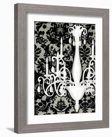 Patterned Chandelier I-Ethan Harper-Framed Art Print