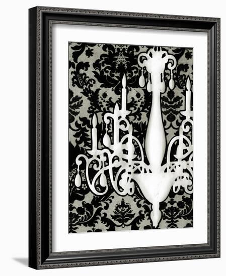 Patterned Chandelier I-Ethan Harper-Framed Art Print