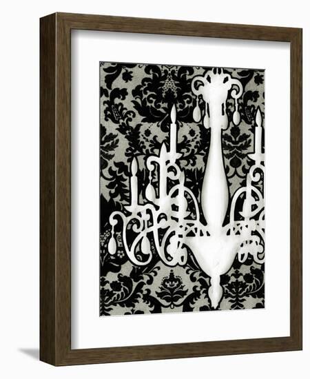 Patterned Chandelier I-Ethan Harper-Framed Art Print