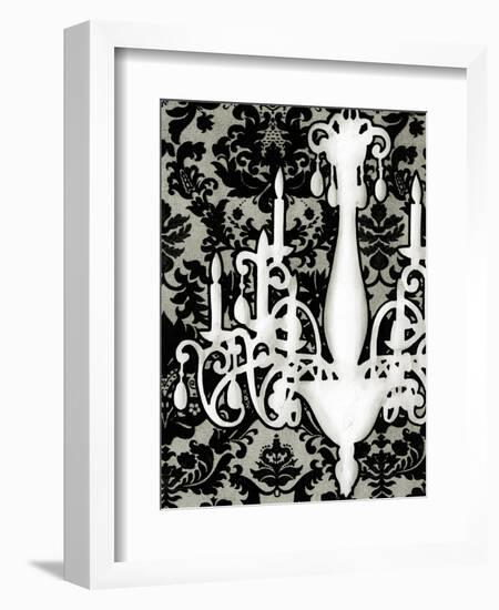 Patterned Chandelier I-Ethan Harper-Framed Art Print