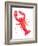 Patterned Lobster-Isabelle Brent-Framed Photographic Print