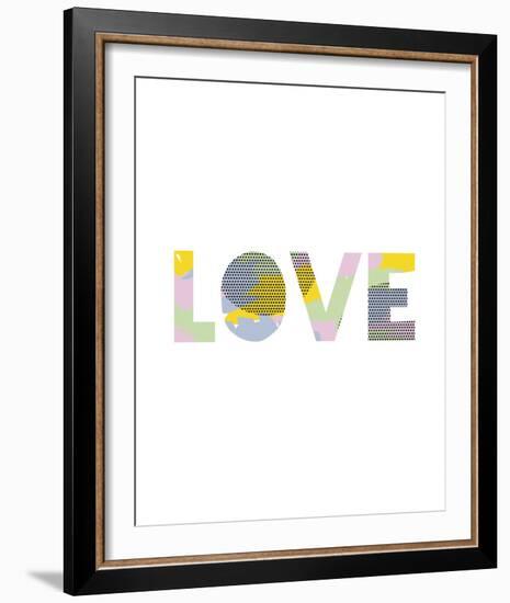 Patterned Love-Clara Wells-Framed Giclee Print