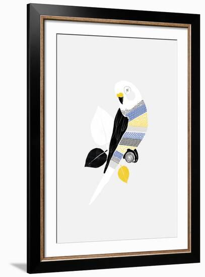 Patterned Paraqueet-Myriam Tebbakha-Framed Giclee Print