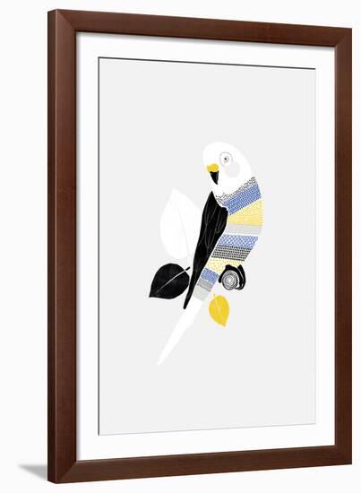 Patterned Paraqueet-Myriam Tebbakha-Framed Giclee Print