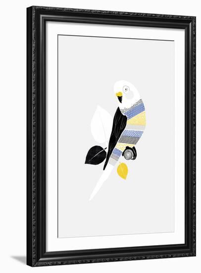 Patterned Paraqueet-Myriam Tebbakha-Framed Giclee Print