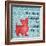 Patterned Pets Dog III-Paul Brent-Framed Art Print