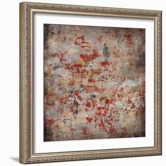 Patterned Wall-Alexys Henry-Framed Giclee Print