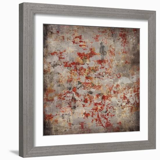 Patterned Wall-Alexys Henry-Framed Giclee Print