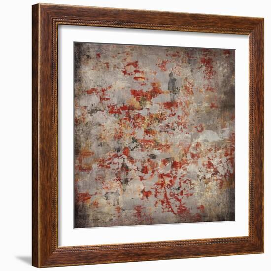 Patterned Wall-Alexys Henry-Framed Giclee Print