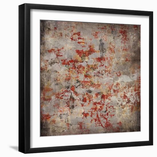 Patterned Wall-Alexys Henry-Framed Giclee Print