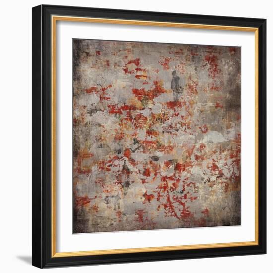 Patterned Wall-Alexys Henry-Framed Giclee Print