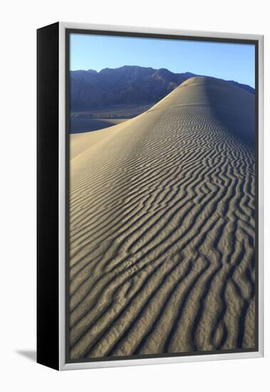 Patterns Along the Sand Dunes, Mesquite Dunes, Death Valley NP-James White-Framed Premier Image Canvas