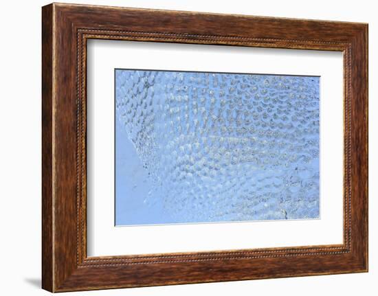 Patterns and textures of ice blocks near Fairbanks, Alaska, USA-Stuart Westmorland-Framed Photographic Print