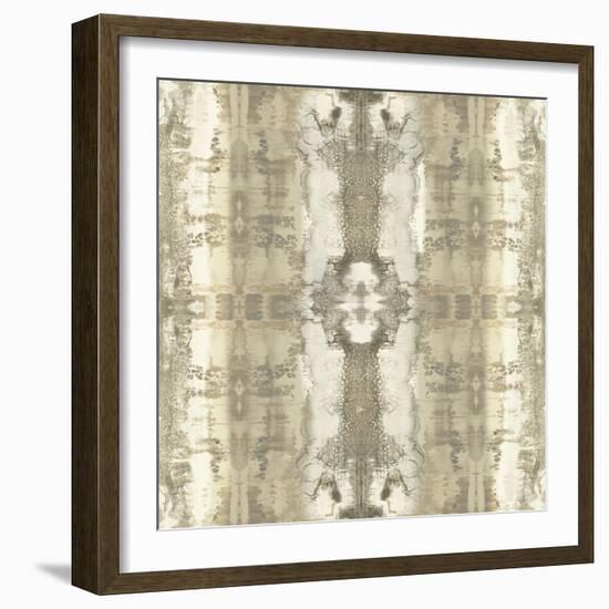 Patterns in Neutral-Ellie Roberts-Framed Art Print