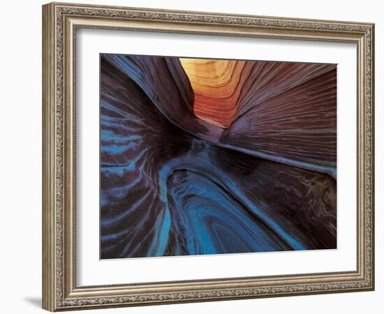 Patterns in Rock-moodboard-Framed Photographic Print