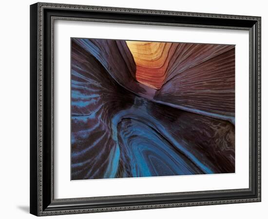 Patterns in Rock-moodboard-Framed Photographic Print