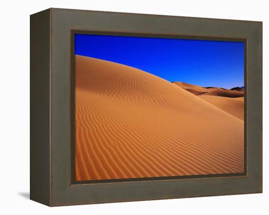 Patterns in Sand Dunes-Robert Glusic-Framed Premier Image Canvas