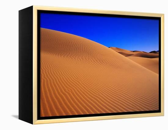 Patterns in Sand Dunes-Robert Glusic-Framed Premier Image Canvas