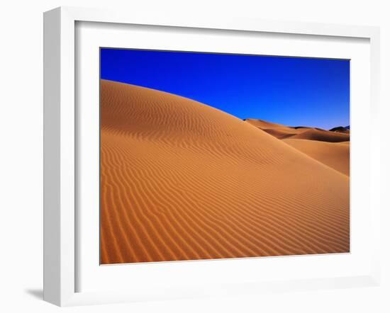 Patterns in Sand Dunes-Robert Glusic-Framed Photographic Print