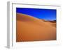 Patterns in Sand Dunes-Robert Glusic-Framed Photographic Print
