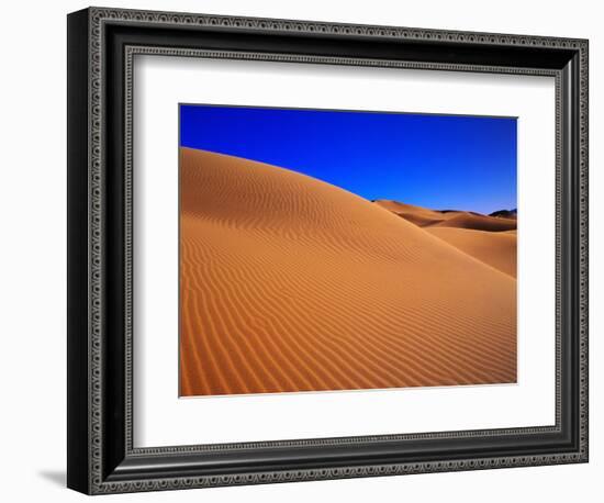 Patterns in Sand Dunes-Robert Glusic-Framed Photographic Print