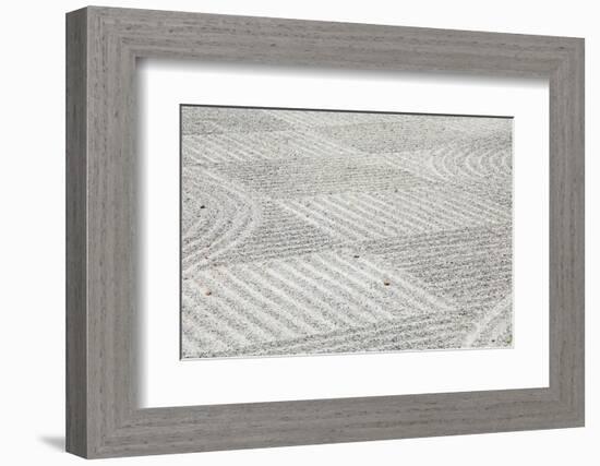 Patterns in sand, Portland, Oregon, USA-Panoramic Images-Framed Photographic Print