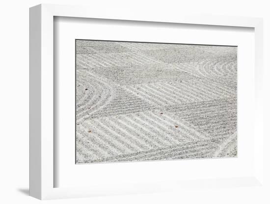 Patterns in sand, Portland, Oregon, USA-Panoramic Images-Framed Photographic Print