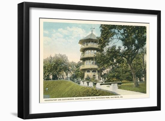 Patterson Park, Baltimore, Maryland-null-Framed Art Print