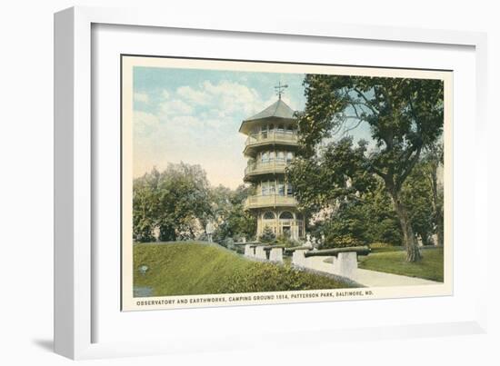 Patterson Park, Baltimore, Maryland-null-Framed Premium Giclee Print