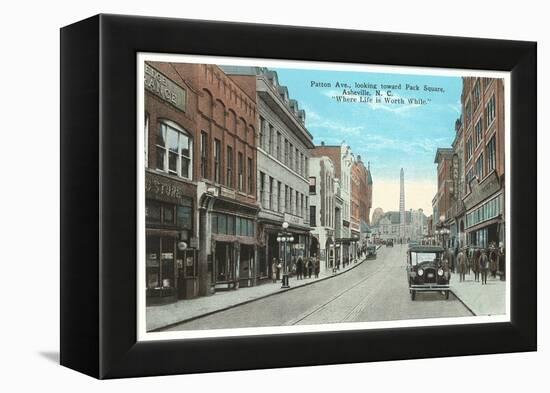 Patton Avenue, Asheville, North Carolina-null-Framed Stretched Canvas