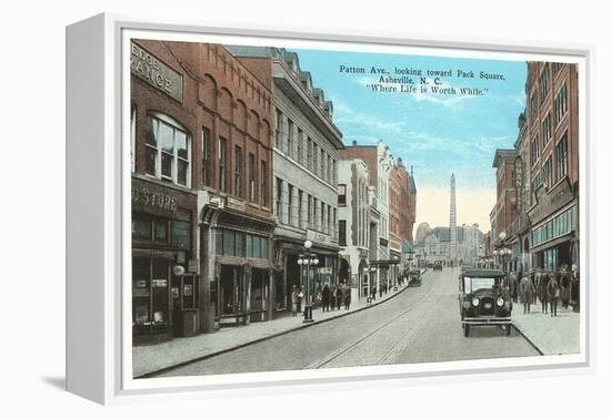 Patton Avenue, Asheville, North Carolina-null-Framed Stretched Canvas