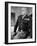 "Patton" by Franklin Schaffner with George C. Scott, 1970 (b/w photo)-null-Framed Photo