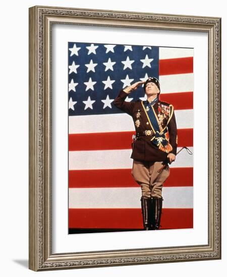 Patton, George C. Scott, 1970-null-Framed Photo