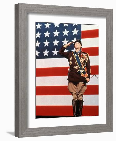 Patton, George C. Scott, 1970-null-Framed Photo