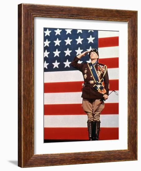 Patton, George C. Scott, 1970-null-Framed Photo