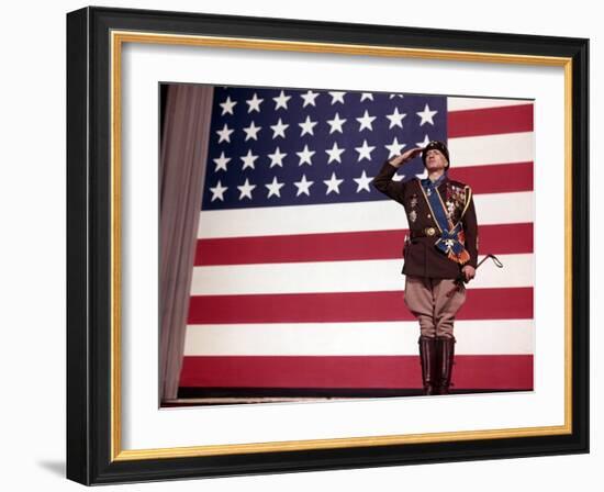 Patton, George C. Scott, 1970-null-Framed Photo