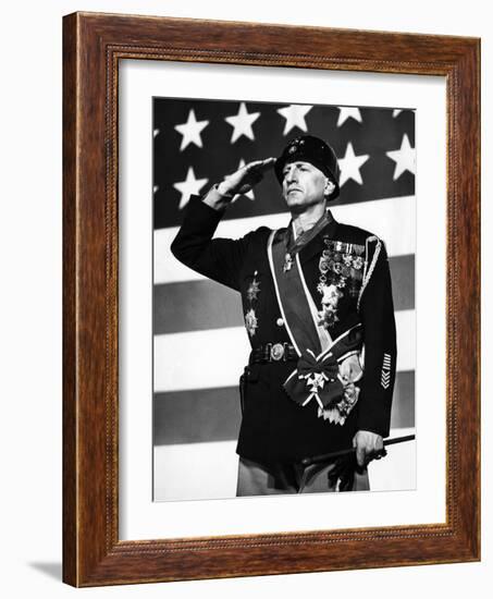 Patton, George C. Scott, 1970-null-Framed Premium Photographic Print