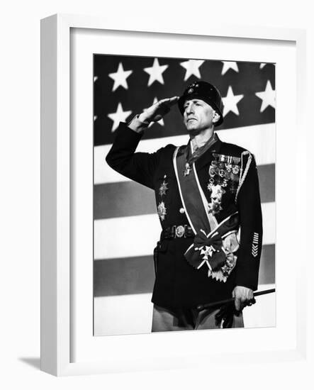 Patton, George C. Scott, 1970-null-Framed Premium Photographic Print