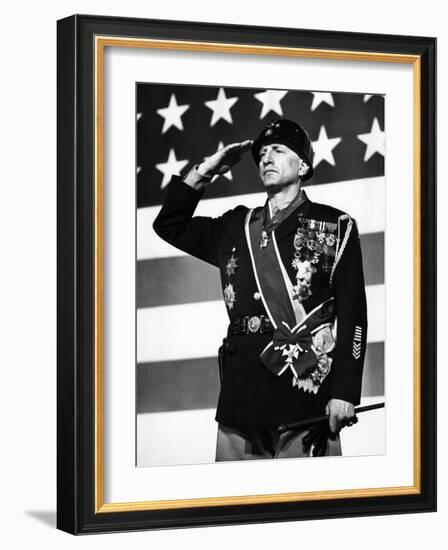 Patton, George C. Scott, 1970-null-Framed Photo