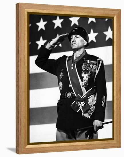 Patton, George C. Scott, 1970-null-Framed Stretched Canvas