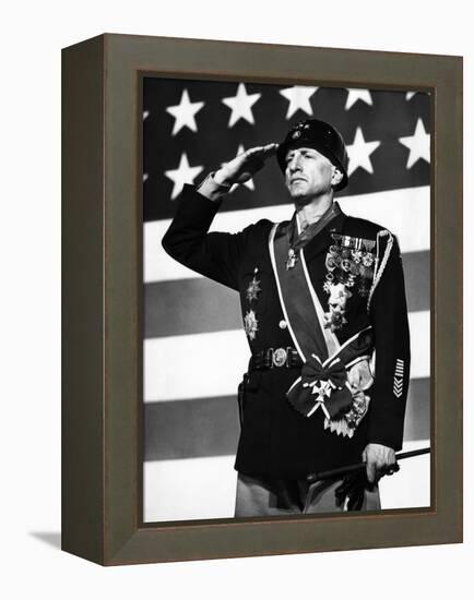 Patton, George C. Scott, 1970-null-Framed Stretched Canvas