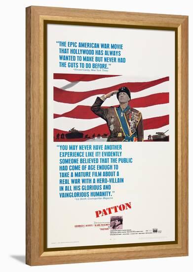 Patton, George C. Scott, 1970-null-Framed Stretched Canvas