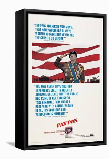 Patton, George C. Scott, 1970-null-Framed Stretched Canvas